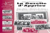 Bulletin d’information municipal La Gazette d’Apprieu · - 18 novembre en Mairie de Bizonnes - 25 novembre en Mairie du Grand Lemps - 2 décembre à Colombe (CCBE) - 9 décembre