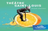 THÉÂTRE SAINT-LOUIS · 2020-06-25 · DATES À NOTER : Le programme détaillé sera disponible le mardi 25 août à l'Office du Tourisme du Choletais, sur le parvis du Théâtre