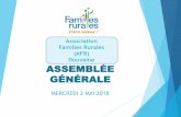 Association Familles Rurales (AFR) Douvaine ASSEMBLÉE GÉNÉRALEafr-douvaine.com/wp-content/uploads/2019/05/2018... · MERCREDI 2 MAI 2018 ASSEMBLÉE GÉNÉRALE Association Familles