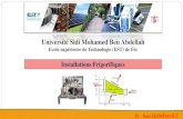 Université Sidi Mohamed Ben Abdellah · 6 La production de froid pour les besoins domestiques, commerciaux et industriels nécessitent l’utilisation d’un dispositif capable d’extraire