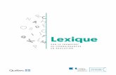 I Q Lexique - pierrepotvin.compierrepotvin.com/.../2017/08/CTREQ-Lexique_VF-2.pdf · travail responsable de la rédaction d’un lexique sur le transfert de connaissances. Cet ouvrage,