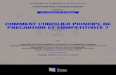 COMMENT CONCILIER PRINCIPE DE PRECAUTION …...2014/10/07  · COMMENT CONCILIER PRINCIPE DE PRECAUTION ET COMPETITIITÉ 3 1 TABLE RONDE Dominique Rousseau Je me réjouis d’accueillir
