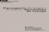 Passeports étrangers et autres documents de voyageinfomie.net/IMG/pdf/np_passeport_2015-1.pdf · A. Le passeport 2 1. Définition et normes internationales 2 2. Le passeport comme