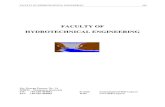 FACULTY OF HYDROTECHNICAL ENGINEERING · PDF file FACULTY OF HYDROTECHNICAL ENGINEERING 163 FAACCUULLTTYY OOF HYYDD RROOTTE ECCHHN NIICCAALL ENNGGIINEEEERIINNGG Str. George Enescu,