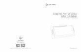 Graphic Pen Displaydownload01.xp-pen.com/download/20170916/13.3 fr.pdf · Mac OSX 10.8 ou les plus récents Ports USB et HDMI b.Présentation du produit Image 1-1: Présentation du