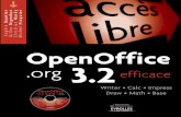 12755 OpenOffice3.2 Couv:11638 OO.Org2 XP 20/05/10 10:27 ... · Licence libre d’OpenOffice.org – Raccourcis et astuces. Sur le CD-Rom offert avec cet ouvrage :la suite complète