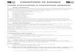Conditions de banque nouveau - coris-bank.com€¦ · l’Instruction n° 004-06-2014 relative aux services bancaires offerts à titre gratuit par les Etablissements de crédit de