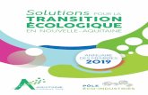 Solutions POUR LA - Aqui CroissanceVerte · 2019-10-01 · Issu de la fusion d’Aquitaine Croissance Verte et du Pôle Eco-Industries, le réseau des « Solutions pour la Transition