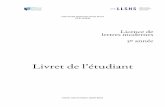 LICENCE de Lettres Modernes ème Année (L3)...llshs.univ-paris13.fr/departements/litterature/ 2llshs.univ-paris13.fr/departements/linguistique/ Département de Littérature Département