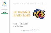 Dossier de presse LE GRAND RAID 2019 - Département de La ... · FORÊT DE BOIS DE COULEURS DES BAS La forêt de Bois de couleurs des Bas a principalement été préservée dans le