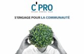 S’ENGAGE POUR LA COMMUNAUTÉ - Groupe C'PRO · Contactez nous : communaute@cpro.fr. Created Date: 6/12/2018 11:22:05 AM ...
