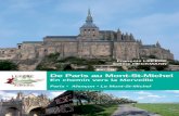 Chemin de Paris au Mont-Saint-Michel - chemin-compostelle.fr€¦ · de votre longue quête vers le Mont-Saint-Michel. Obtenez gratuitement la mise à jour de la partie hébergement