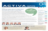 ÉDITO AVANCÉES FRUCTUEUSES · La Maison Bleue, gestionnaire de crèches pour les collectivités et les entreprises, a rejoint en . décembre 2012 le portefeuille d’Activa Capital.