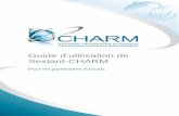 Guide d’utilisation de Sextant-CHARM · 2012-04-12 · GUIDE D’UTILISATION – SEXTANT-CHARM 3. Page des résultats Une fois que tous les critères de recherche ont été choisis,
