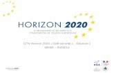 GTN Horizon 2020 « Défi sécurité » - Réunion 1 MESR 05/03/14 · Appel 2014 – DRS 9 sujets, 54,4 M€ (+ 7 M€ pour Instrument PME) DRS-2-2014 Tools for detection, traceability,