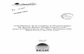 BRGMinfoterre.brgm.fr/rapports/RR-40140-FR.pdf · Mise à jour de synthèse hydrogéologique des Alpes Maritimes - Bassin RMC Liste des annexes (figures et tableaux) Annexe 1 : Tableau