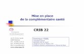 Mise en place de la complémentaire santé - La généralisation... · 2019-03-26 · Mise en place de la complémentaire santé 18, Pl Ch De Gaulle 29600 Morlaix Tél. : 02 98 15
