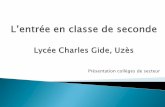 Présentation collèges de secteur · 2019-02-15 · Test de positionnement Avant le mois d’octobre, chaque élève passe un test de positionnement en maîtrise de la langue française