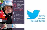 RETEX Twitter #GeoSDIS2013 - Le CNFPT · 2014-01-15 · pic.twitter.comjJ6iiU9kdlJk Details Kacenelen 18h SDIS 62 : pose de 700 plaques *adresse dans marais, 3000€=» arnélioration