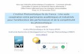 L’Institut Photovoltaïque Ile de Frane : Une vaste ... · l’innovation à travers la recherche franco-allemande ? ... L’Institut de recherche et développement sur l’énergie