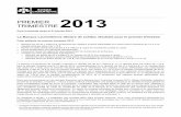 LBC T1-2013 Communiqué pour rapport · Banque Laurentienne 3 Premier trimestre 2013 Rapport aux actionnaires 31 JANVIER 31 JANVIER 2013 2012 Rentabilité Revenu total $213 914 $