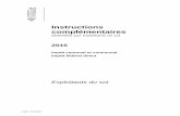 Instructions complémentaires - Vaud · 21 007 / 11/11/2016 Instructions complémentaires destinées aux exploitants du sol 2016 Impôt cantonal et communal Impôt fédéral direct
