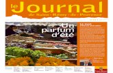 Site officiel de la ville de Saint-Rémy-de-Provence - …...Journal d’information de la ville de Saint-Rémy-de-Provence JUIN-JUILLET N 39 2017 Le mot d’Hervé Chérubini Les