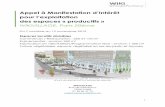 pour l’exploitation · 3 Présentation du projet du WIKIVILLAGE Le WIKIVILLAGE ouvrira ses portes fin 2021 dans le 20ème arrondissement de Paris (secteur Cardeurs Vitruve, quartier