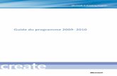 Guide du programme 2009- 2010download.microsoft.com/documents/France/education/... · (Brésil), japonais, chinois simplifié, coréen, allemand, français et italien. Concernant