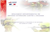 RÉGLEMENT DÉPARTEMENTAL DE DÉFENSE ......Version 1.0 – 03/2017 Règlement départemental de défense extérieure contre l’incendie 3 5.1.2. Reconnaissance opérationnelle initiale