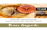 Le budget de participation PRÉSENTATION DE VOTRE ÉQUIPAGE … · 2018-05-29 · Team Gazende - Dossier Sponsoring - Rallye Aicha des Gazelles Page 5/ 24 Et solidaire En 2001, pendant