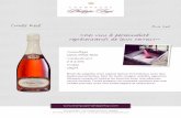 Cuvée Rosé Brut Rosé - Champagne Philippe Fays · 2019-11-06 · Cuvée Rosé Brut Rosé Assemblage 100% Pinot Noir Vieillissement 2 à 3 ans Dosage 10g/l Rosé de saignée, d’un