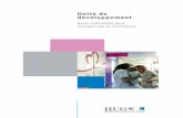 Informations pratiques Unité de développement · 2019-01-16 · Brochure réalisée par Françoise Leblond, infirmière spécialisée de l’unité de développement, avec la collaboration