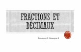 Besanأ§on 7 Besanأ§on 2019-06-13آ  Fractions et dأ©cimaux : Les fractions sont أ  la fois objet d'أ©tude