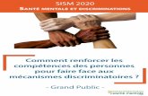 Comment renforcer les compétences des …...SISM 2020 - Renforcer les compétences des personnes pour lutter contre les discriminations Le kit pédagogique « La tête dans les nuages