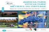 AGRICULTURE VITICULTURE Mأ‰TIERS DU PAYSAGE Source : Agreste, Enquأھte structure des exploitations agricoles,