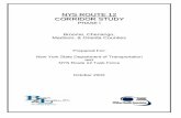 NNYYSS RROOUUTTEE 112 CCOORRRRIIDDOORR SSTTUUDDYY · NYS Route 12 Corridor Study – Phase I Economic Impact of Proposed Improvements -2- October, 2002 1 INTRODUCTION New York State