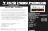 Czar Of Crickets Productions€¦ · Czar Of Crickets Productions OREGON TRAIL - BIOGRAPHY For more information and interview requests please contact: Frederyk Rotter / Label & Promotion