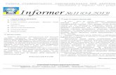 (заснована у вересні 2011 року) Informer 11 (04.2013)alsko.com.ua/files/11.pdf · школи на коледж. Ковалевський Євгеній Редакційний