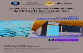 GDR SCIENCES DU BOIS - Cirad 11 GDR Poster AMADJI.pdf · Pression de compactage (MPa) Poster D08 - Jeudi 22 novembre 2018 262 sciencesconf.org:gdrbois-2018:227163. 7èmes journées