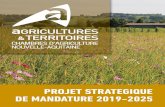 PROJET STRATEGIQUE DE MANDATURE 2019-2025 · 2020-01-15 · 400 antennes. 5 Les réformes déjà engagées par le réseau des Chambres d’agriculture Les Chambres d’agriculture