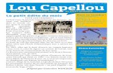 Lou Capellou - logements- · PDF file Le petit édito du mois Dans ce numéro : Les anniversaires (p. 2) Poésie (p. 2) Clin d’oeil du passé (p. 3) Brèves & animations (p. 3-7)