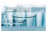 Répertoire québécois et système de mesure des procédures ...€¦ · biologie médicale, édition 2019-2020, à l’autorisation d’utiliser un code de procédure non répertoriée