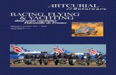 RACING, FLYING & YACHTING · PDF file 2017-10-11 · Jean-Loup Chrétien et Patrick Baudry, les deux spationautes français, tous deux parrains de la Patrouille. Color photograph,