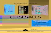 GUN SAFES - Hospitality Center · Fire protection and fire security A cabinet with security level A offers more protection than a wardrobe for example. In the case of cabinets of