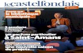 Zoom sur la bibliothèque municipale - Castelculier · lecastelfondais OCTOBRE 2019 JOURNAL DE LA VILLE DE CASTELCULIER sport, culture et animations: une nouvelle saison de projets…