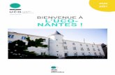 BIENVENUE À L’UCO- NANTES · Offre culturelle foisonnante, dynamisme dans le secteur du numérique, taux de chômage inférieur à la moyenne nationale… Nantes, sixième ville