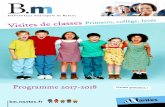 Programme 2017-2018 - Nantes · Artistique et Culturelle (PEAC) ou d’un Enseignement Pratique Interdisciplinaire (EPI). Toujours dans ce cadre, la Bibliothèque municipale propose