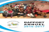 n td es p ti es RAPPORT ANNUEL 2016-2017...2016-2017 : • Mai 2016 : Participation à la conférence de presse d’Opération Enfant Soleil (100 participants). • Juin 2016 : Participation