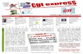 cgt express 9cgtchutoulouse.fr/wp-content/uploads/2012/07/cgt-express-91.pdf · de la médecine du travail a mis en évidence des risques très importants. Le travail en binôme (qui